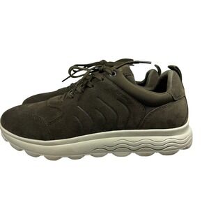 Geox Spherica Men's Sneakers Suede Brown Comfort Walking Shoes‎ Size 7